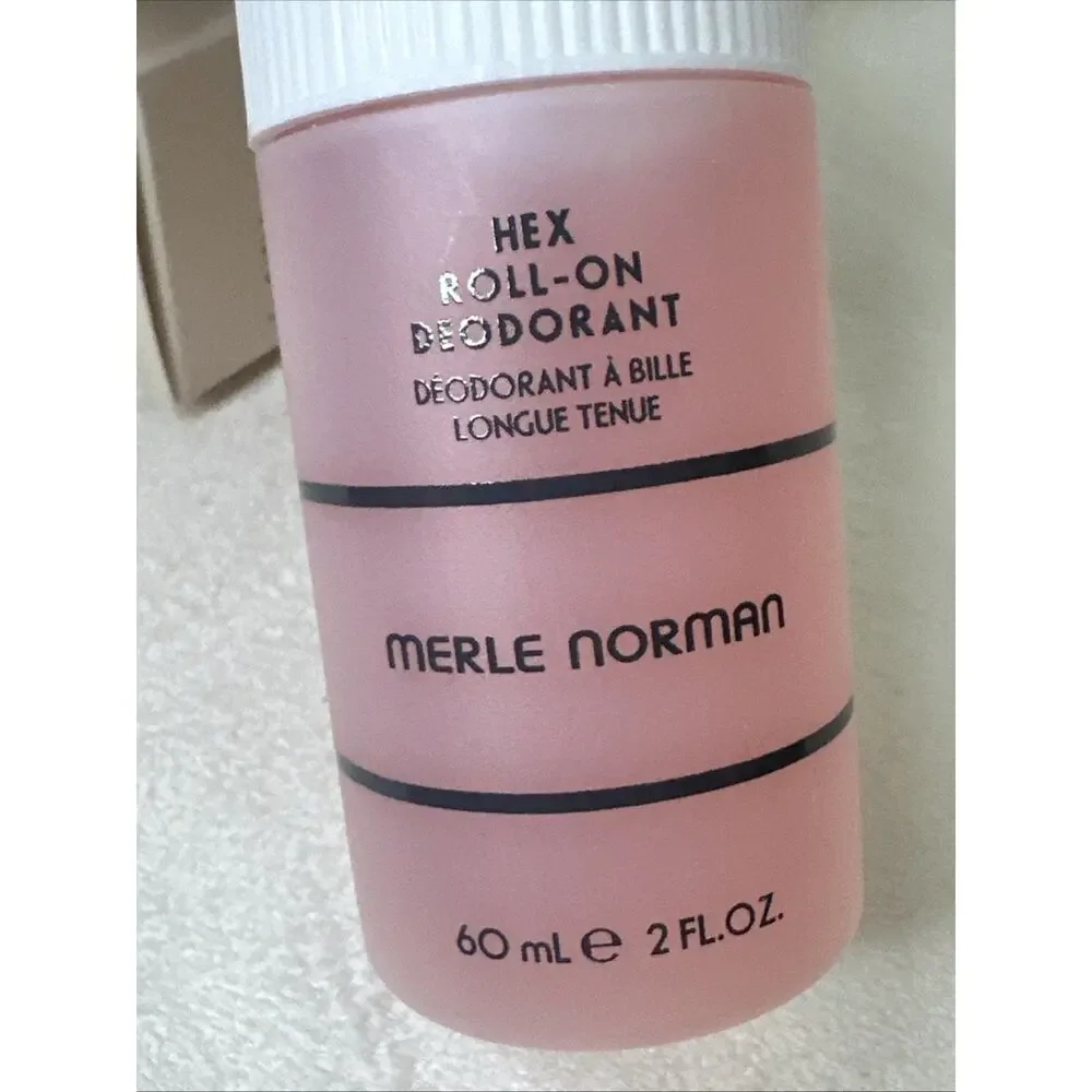 Merle Norman Hex Deodorant Roll-On 2 Fl Oz / 60mL NIB